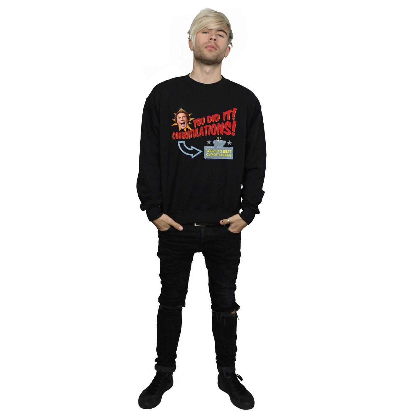 Elf  World's Best Coffee Sweatshirt 