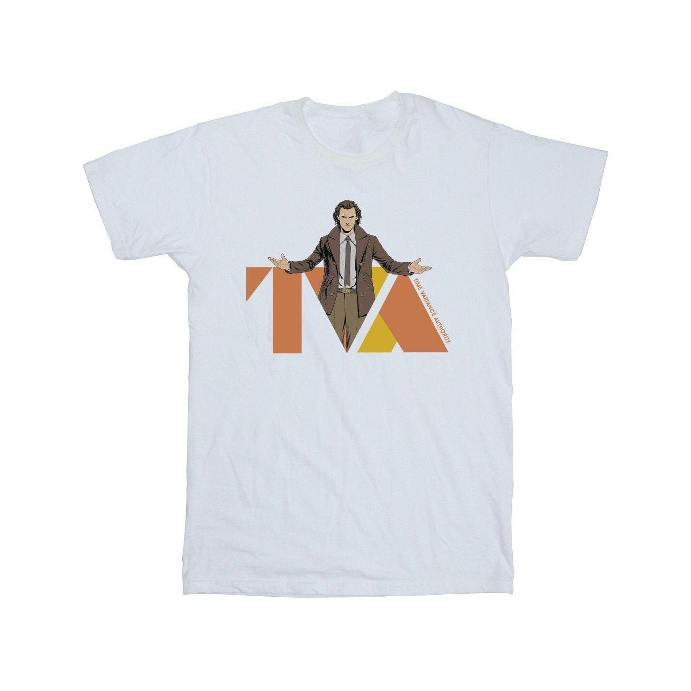 Image of Loki Tva Pose Tshirt Unisex Weiss 128