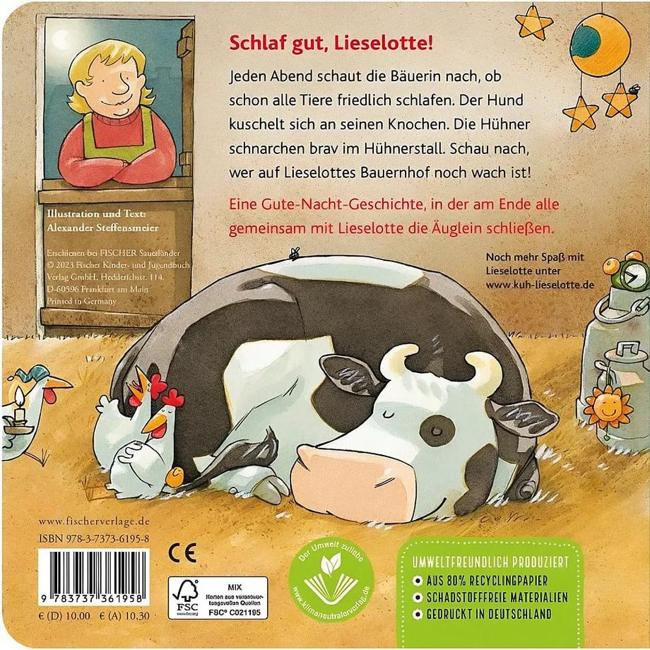 Gute Nacht, Lieselotte! Steffensmeier, Alexander Gebundene Ausgabe 