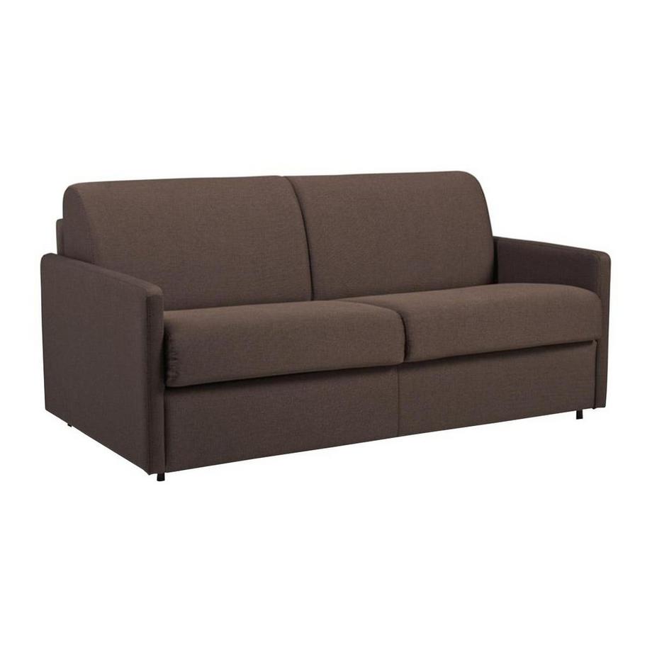 Vente-unique Canapé 3 places conible express en tissu CALIFE Couchage 1matelas  