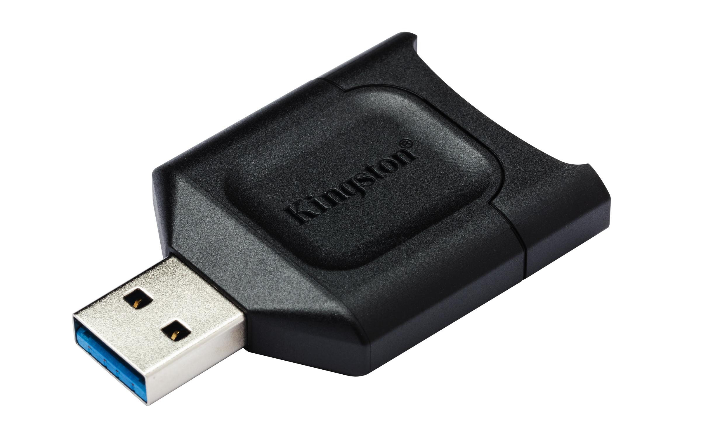 KINGSTON TECHNOLOGY  MobileLite Plus lettore di schede USB 3.2 Gen 1 (3.1 Gen 1) Type-A Nero 