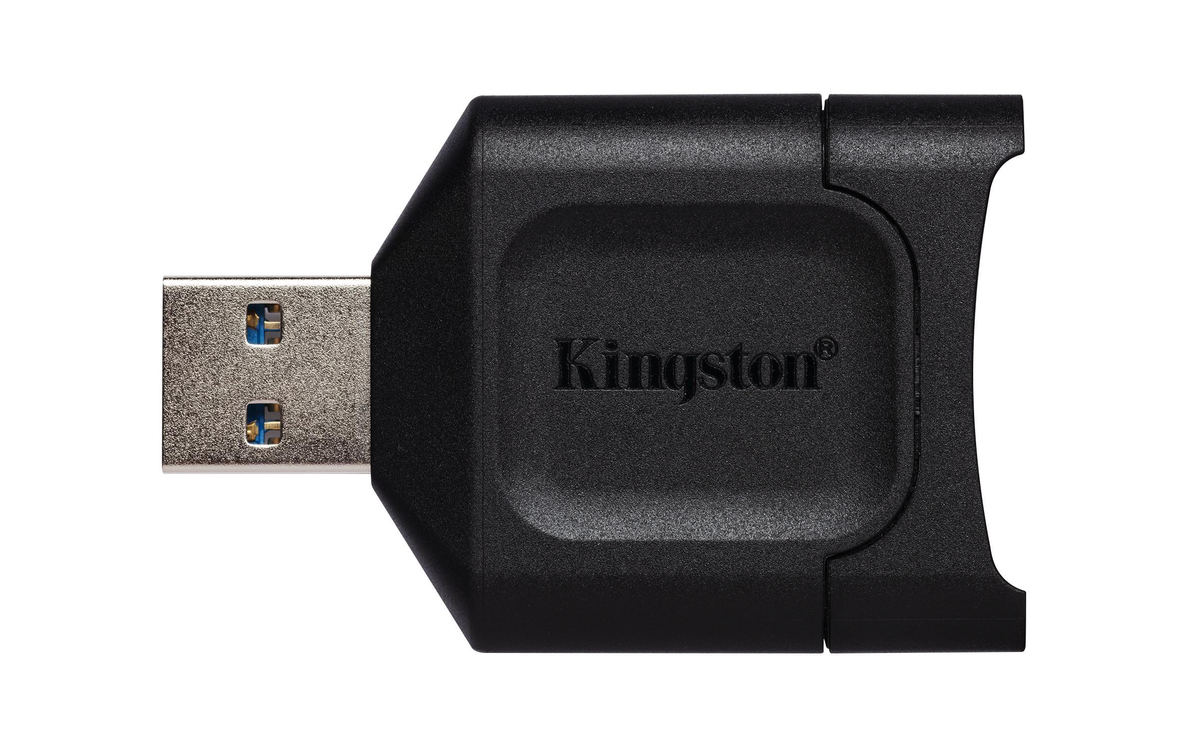 KINGSTON TECHNOLOGY  MobileLite Plus lettore di schede USB 3.2 Gen 1 (3.1 Gen 1) Type-A Nero 