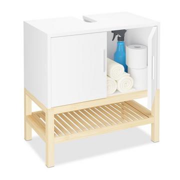 Mobile lavabo con ripiano