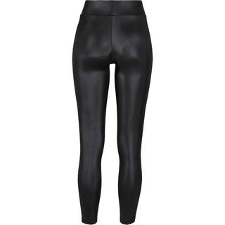 URBAN CLASSICS  damen-leggings imitation leather (grandes tailles) 