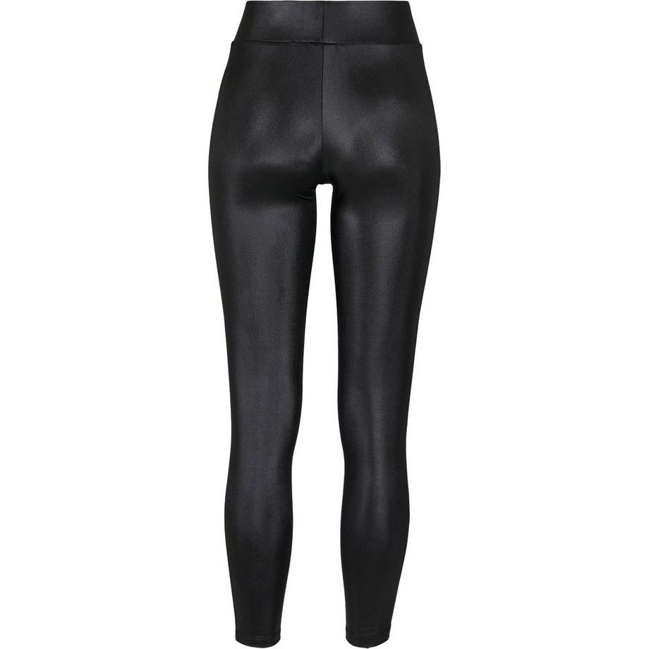 URBAN CLASSICS Leggings Imitazione Pelle Taglie Forti  