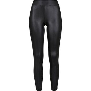 URBAN CLASSICS  damen-leggings imitation leather (grandes tailles) 