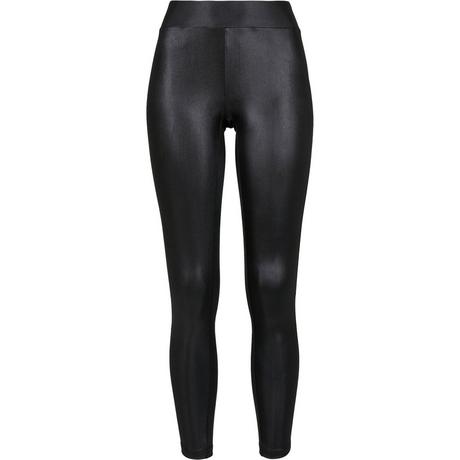 URBAN CLASSICS  damen-leggings imitation leather (grandes tailles) 