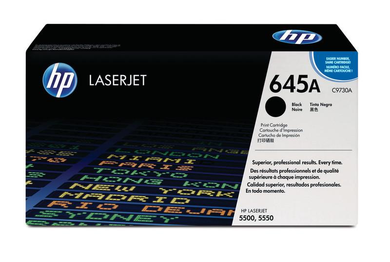 Hewlett-Packard  HP Toner-Modul 645A schwarz C9730A Color LaserJet 5500 13'000 S. 