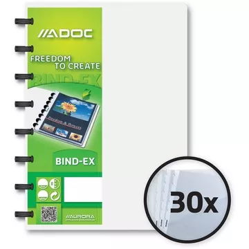 ADOC Sichtbuch A5 5835.11 transparent