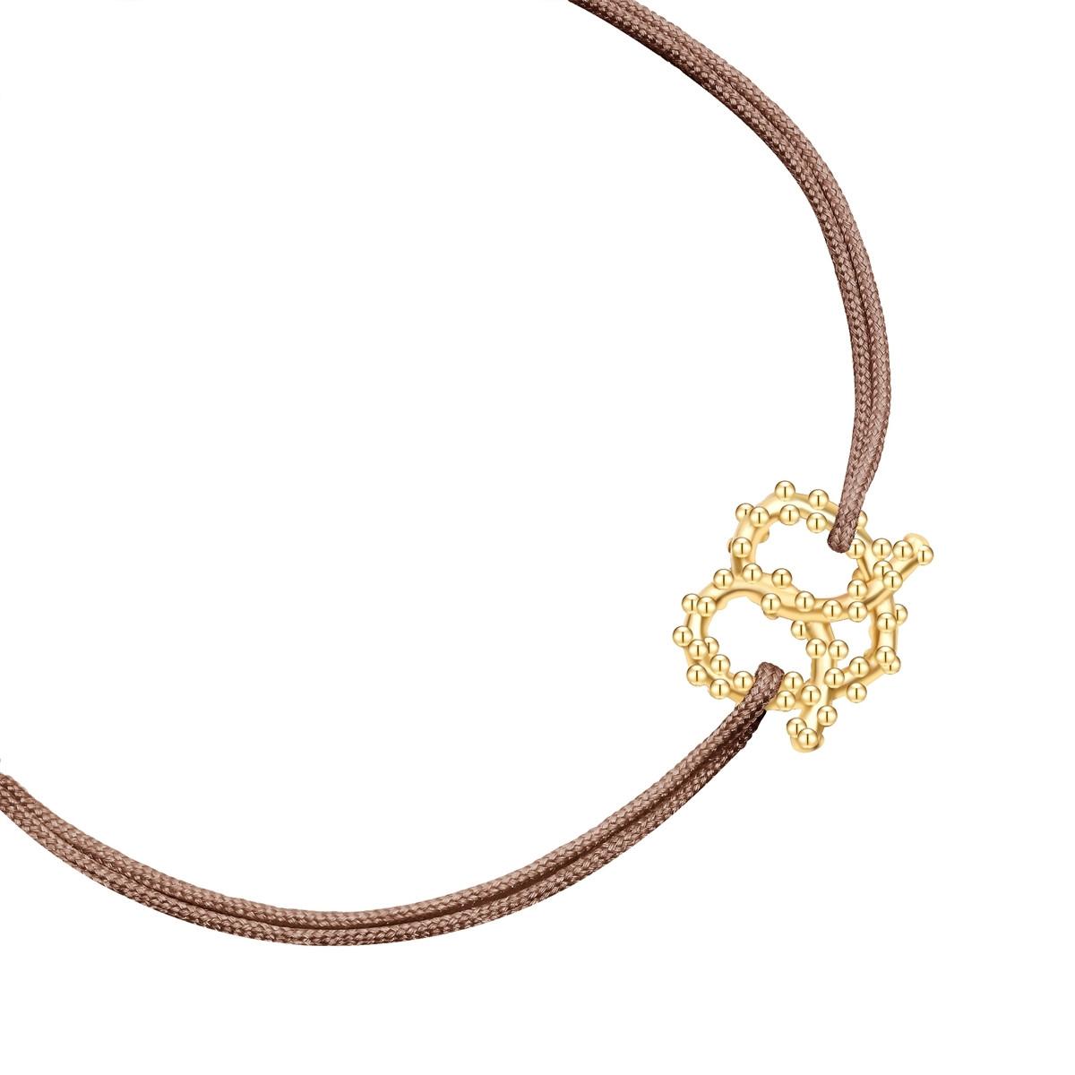 Glanzstücke München  Femme Bracelet Bretzel coeur 