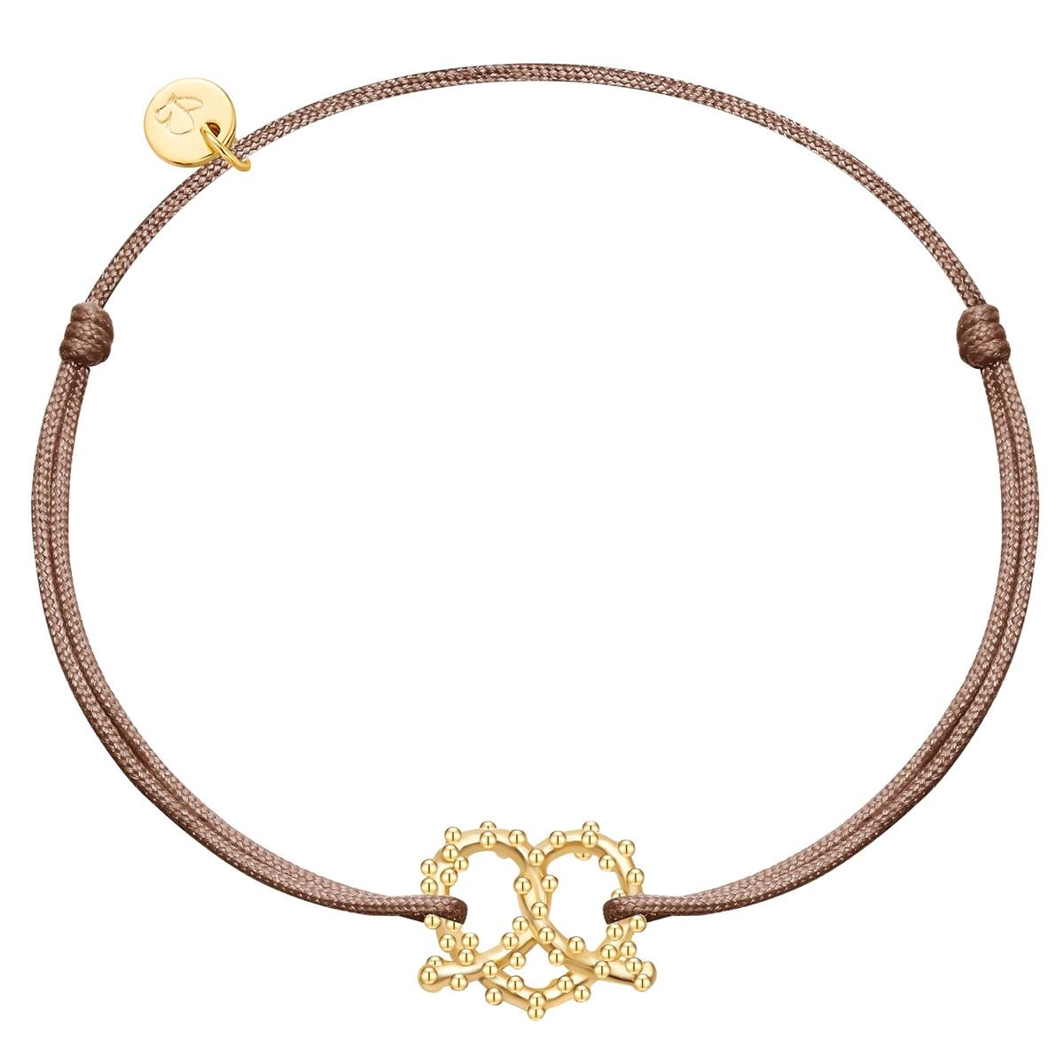 Glanzstücke München  Femme Bracelet Bretzel coeur 