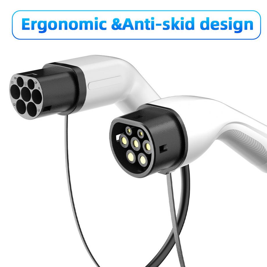 JATRHG  JATRHG Câble de Recharge EV 3.6KW 16Amp /Monophasée/ 10 mètres/Véhicule électrique et Hybride Rechargeable de Type 2 à Type 2 