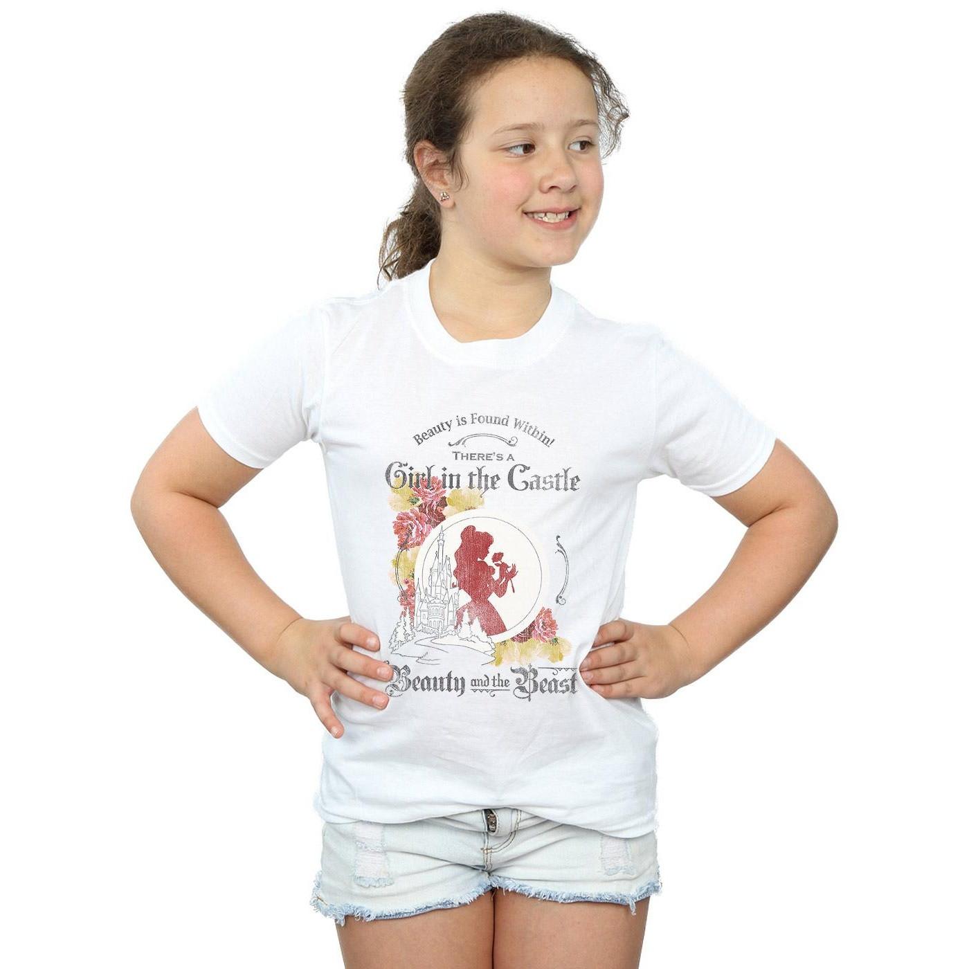 Disney  Beauty And The Beast Girl in The TShirt 