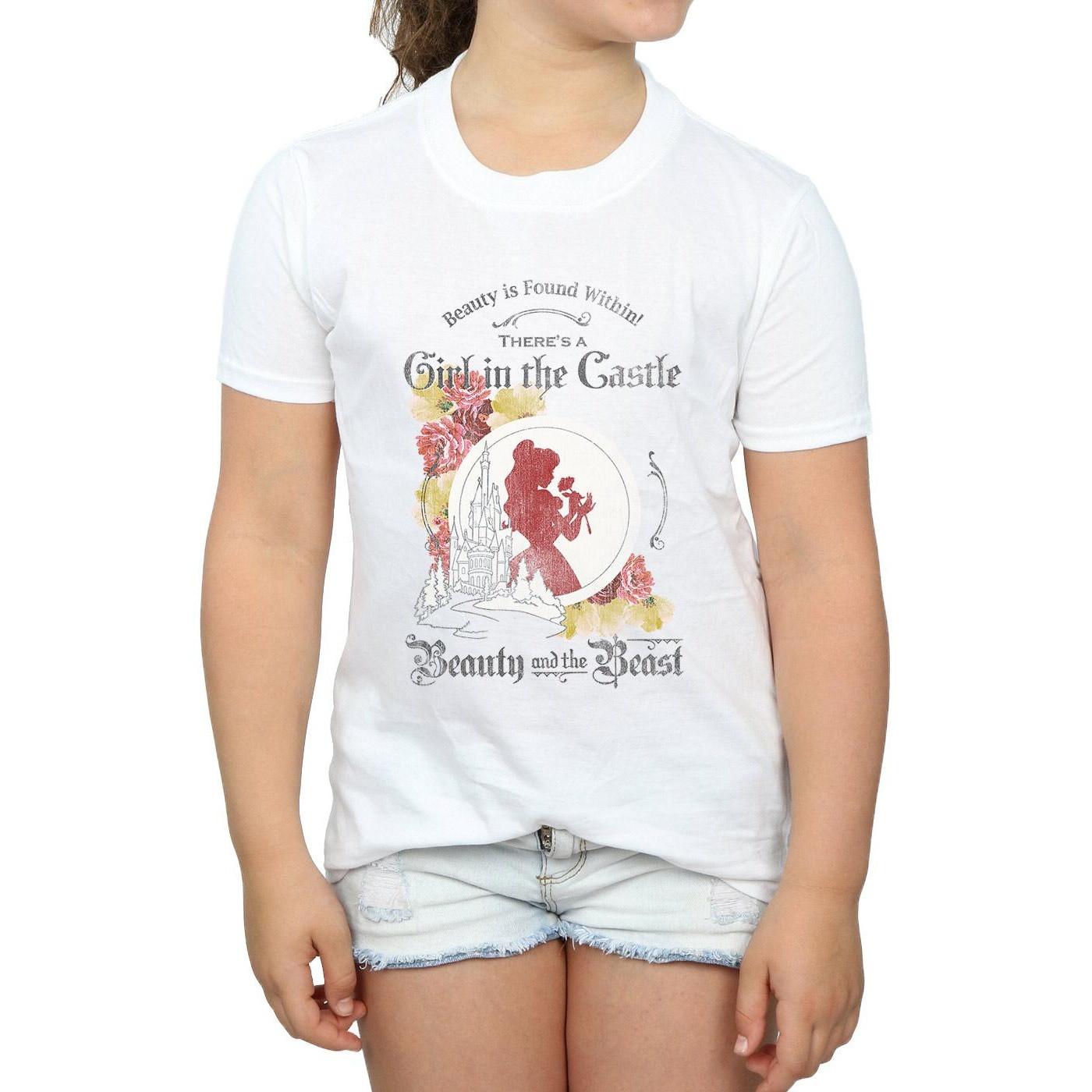 Disney  Beauty And The Beast Girl in The TShirt 