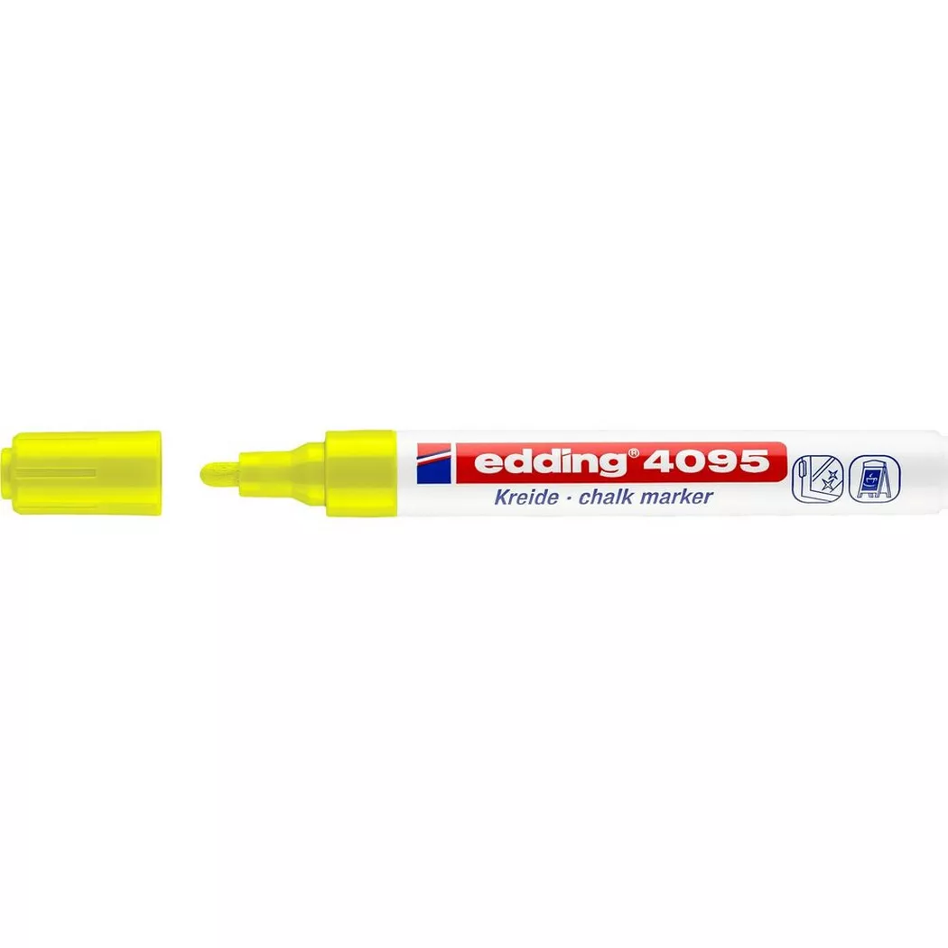 Edding Kreidemarker edding 4095 2-3mm neongelb