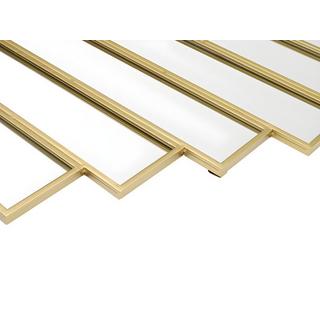 OZAIA Miroir Art Deco symétrique en métal GALICE  Doré  