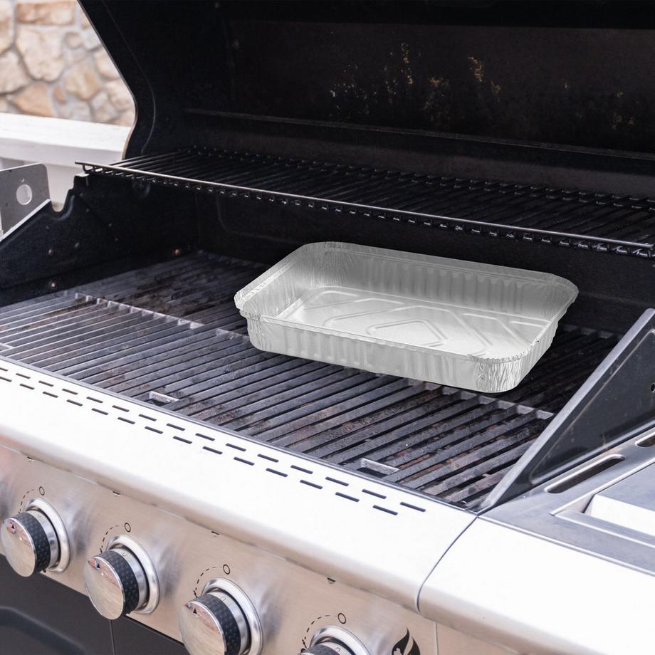 B2X  Alu-Grillschale, 25er-Set 