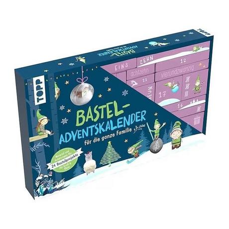 Frechverlag Adventskalender Familien-Basteln  