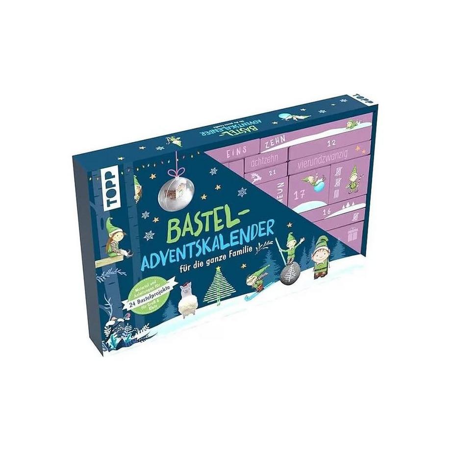 Topp Adventskalender Familien-Basteln