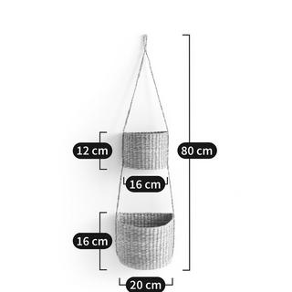 La Redoute Intérieurs Paniers suspendus en herbier  