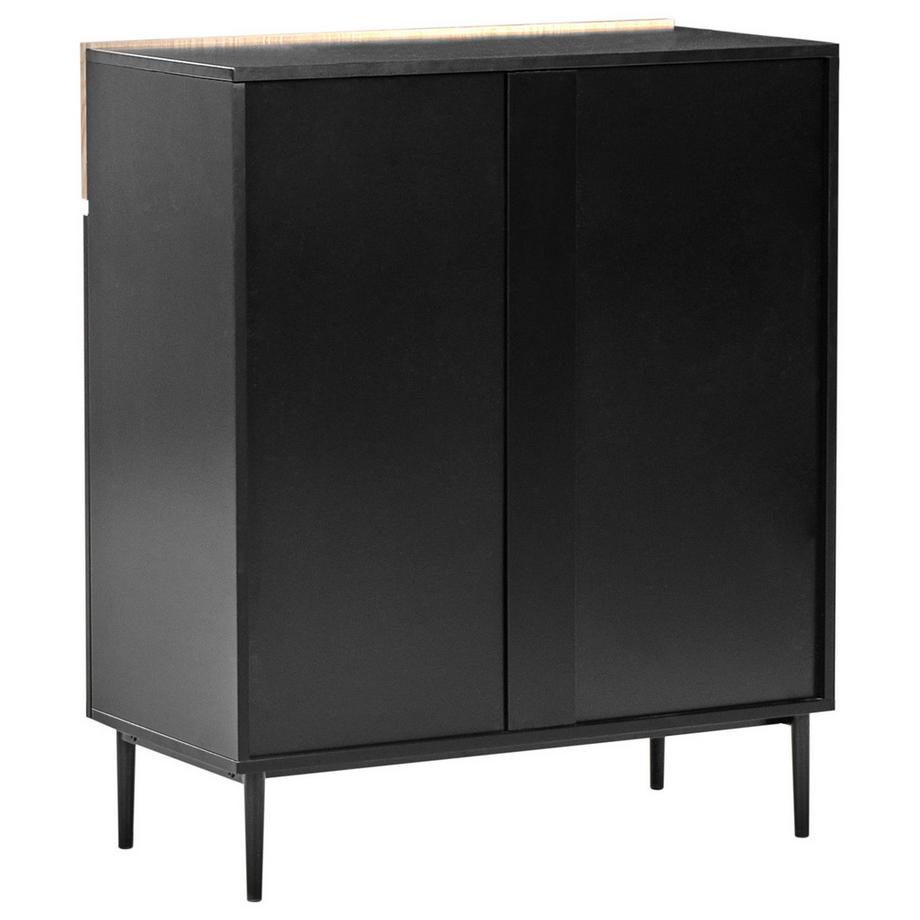 Beliani Sideboard mit 2 Türen aus MDF-Platte  BLYTHE  