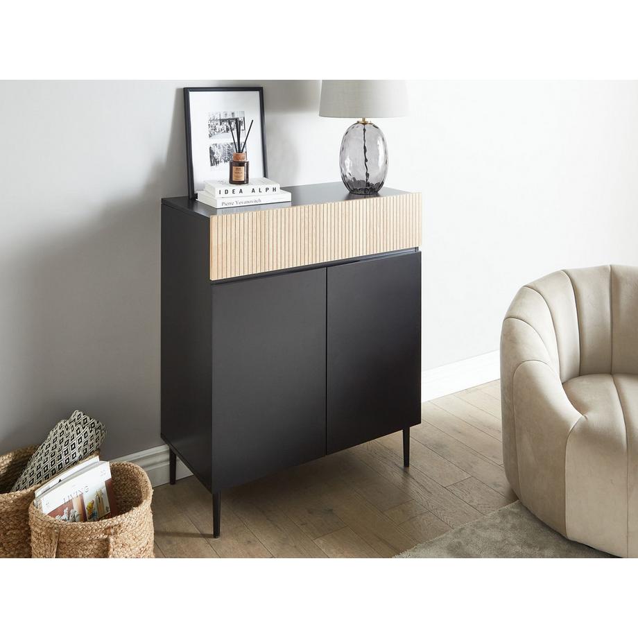 Beliani Credenza a 2 ante en Fibra a media densità (MDF) Moderno BLYTHE  