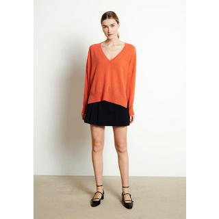 Studio Cashmere8 RIA 3 Oversize Pullover tiefer V-Ausschnitt  