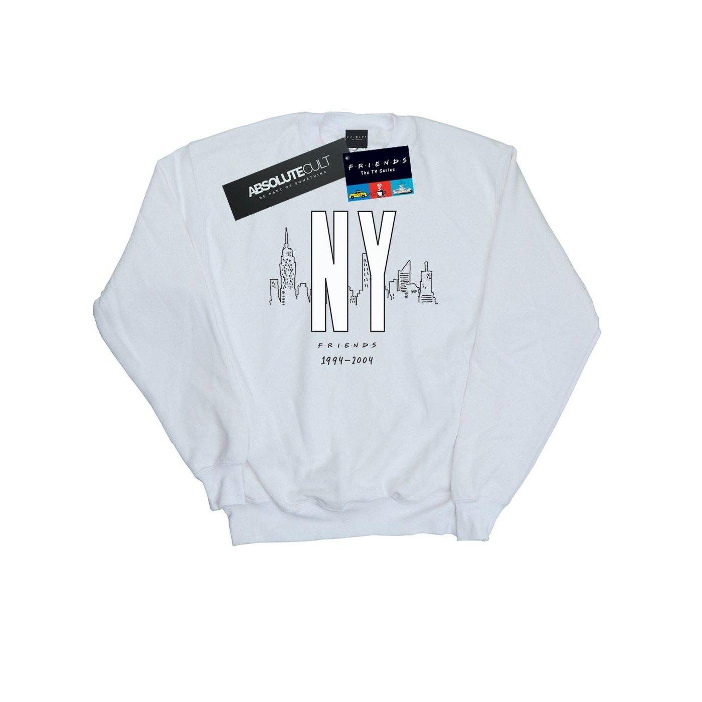 Image of Ny City Sweatshirt Damen Weiss XXL