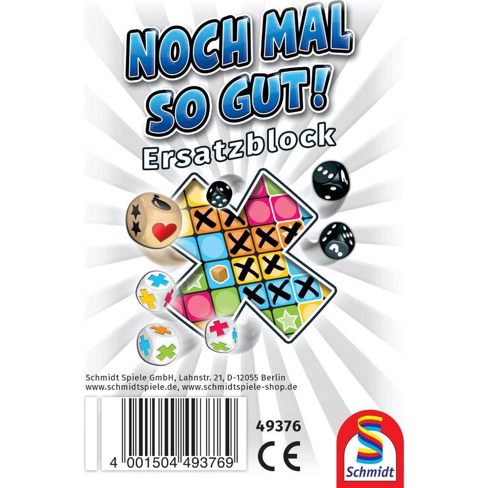 Image of Spiele Ersatzblock Zu Noch Mal So Gut! Unisex