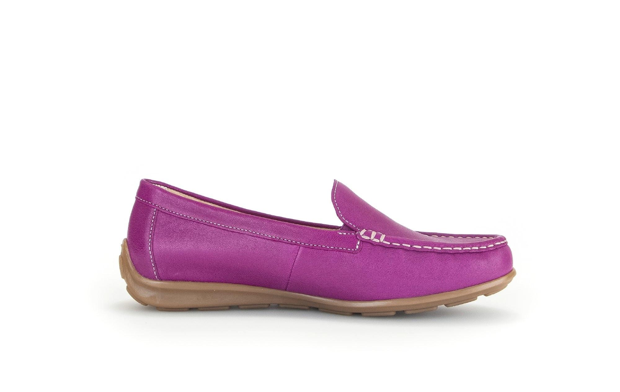 Image of Leder Loafer Damen Violett 40.5