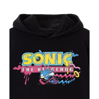 Sonic The Hedgehog Sonic The Hedgehog Logo Hoodie  
