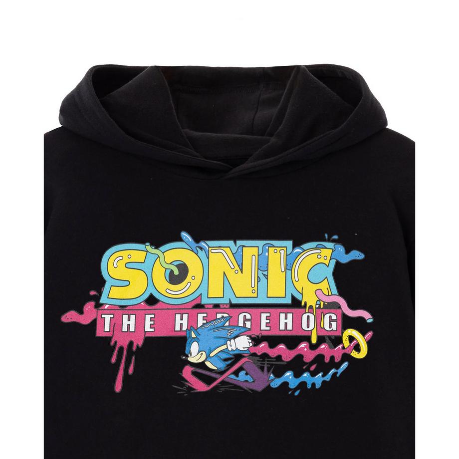 Sonic The Hedgehog Sonic The Hedgehog Logo Hoodie  