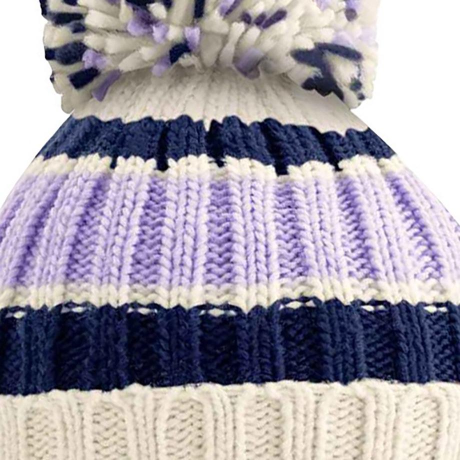 Beechfield Hygge Bonnet Rayé  