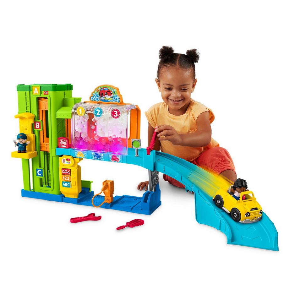 Fisher Price  Garage D'Apprentissage Pour Petites Personnes Fisher-Price 