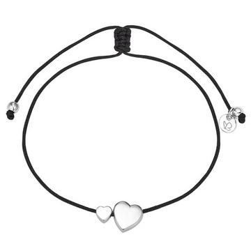 Femme Bracelet en tissu Coeur