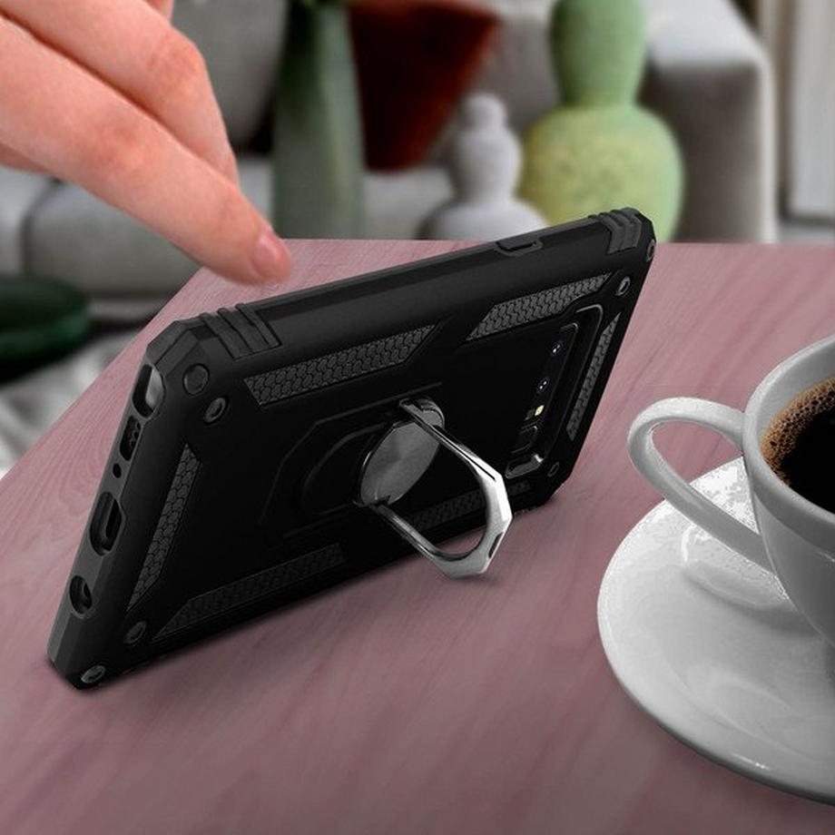 Avizar  Stoßfeste Hülle Galaxy Note 8 Schwarz 