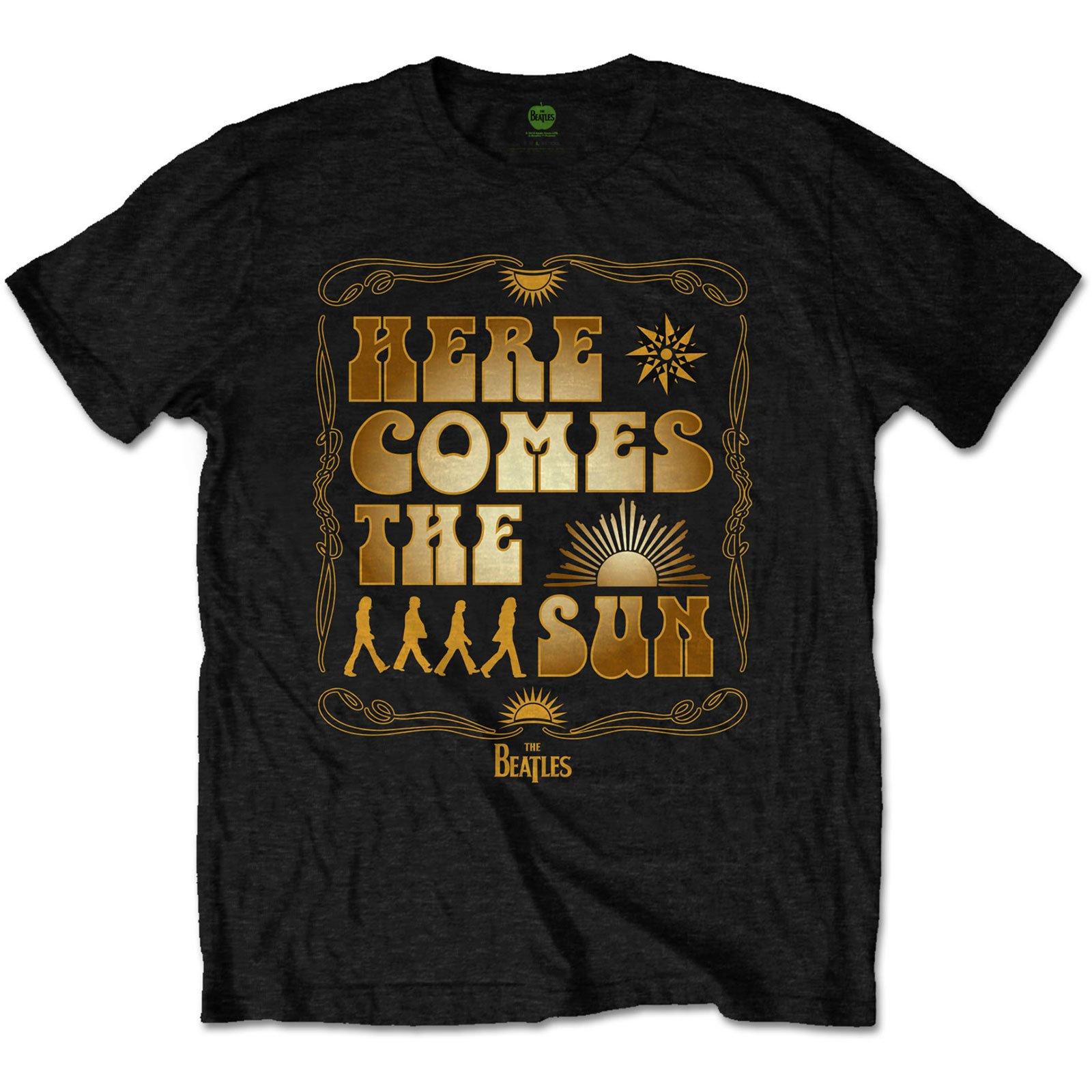 Image of Here Comes The Sun Tshirt Damen Schwarz L