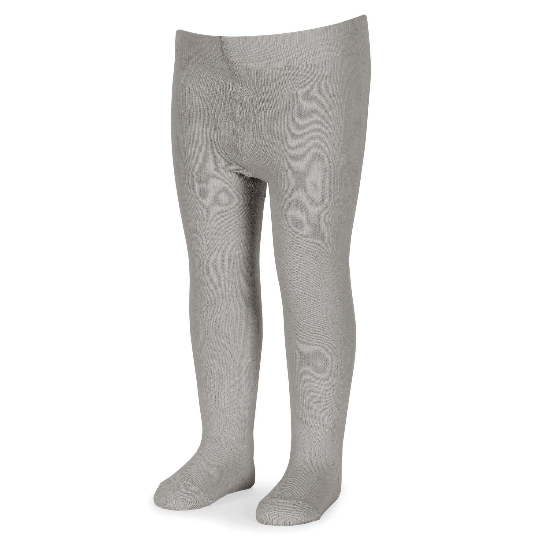 Sterntaler  Kinder Strumpfhose uni silber melange 