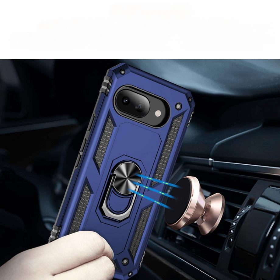 Cover-Discount  Google Pixel 9a - Robustes Back Cover mit Kickstand 