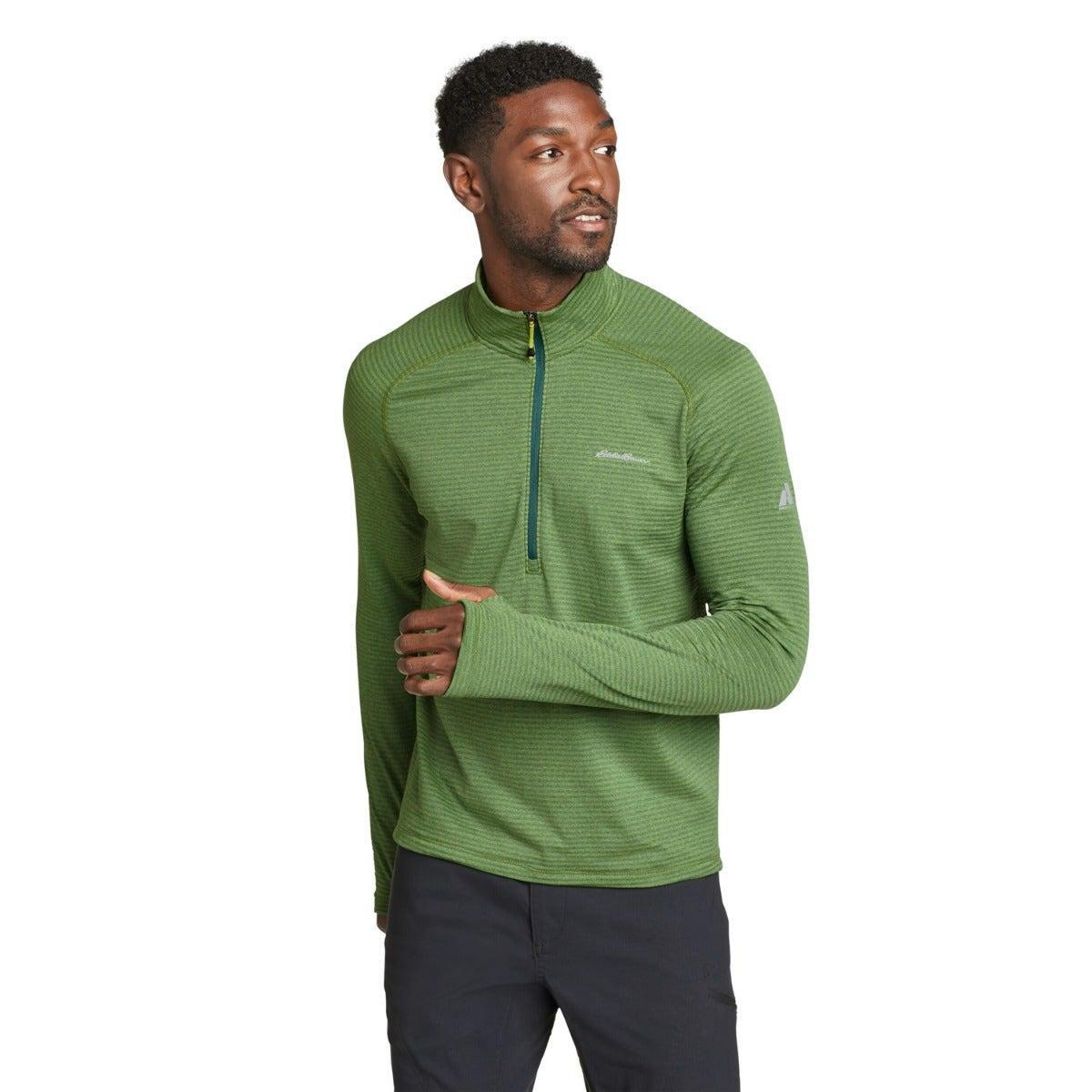 Image of High Route Grid Air Fleeceoberteil Mit Halbem Reißverschluss Herren Petroleumblau L