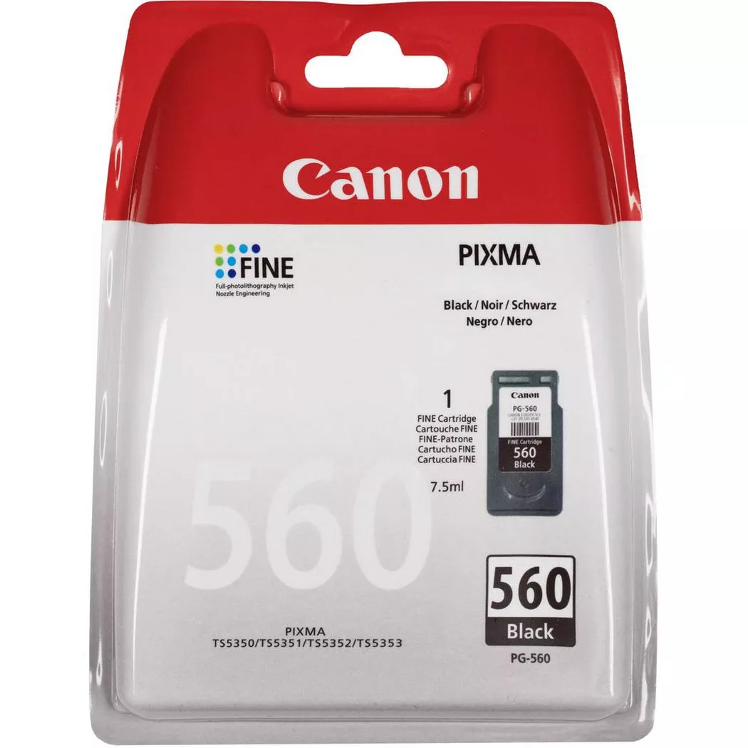 Canon – Tintenpatrone PG-560, Multicolor, One Size