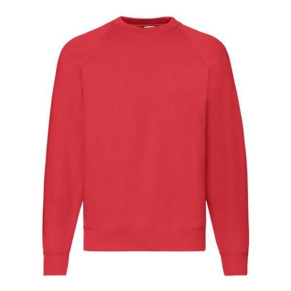 Image of Klassische Raglan Sweatshirt Damen Rot Bunt M