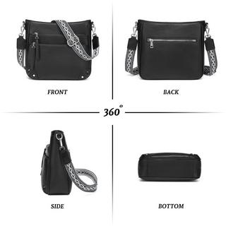 Only-bags.store Medium PU Leder Schulter Umhängetasche  