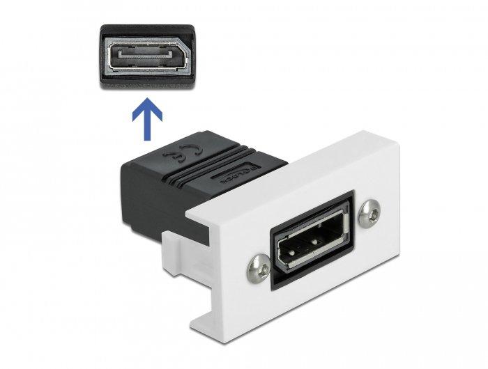 DeLock  DeLOCK 81305 cavo e adattatore video DisplayPort Nero 