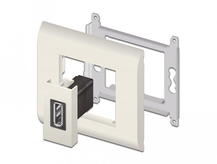 DeLock  Adaptateur  DisplayPort - DisplayPort 