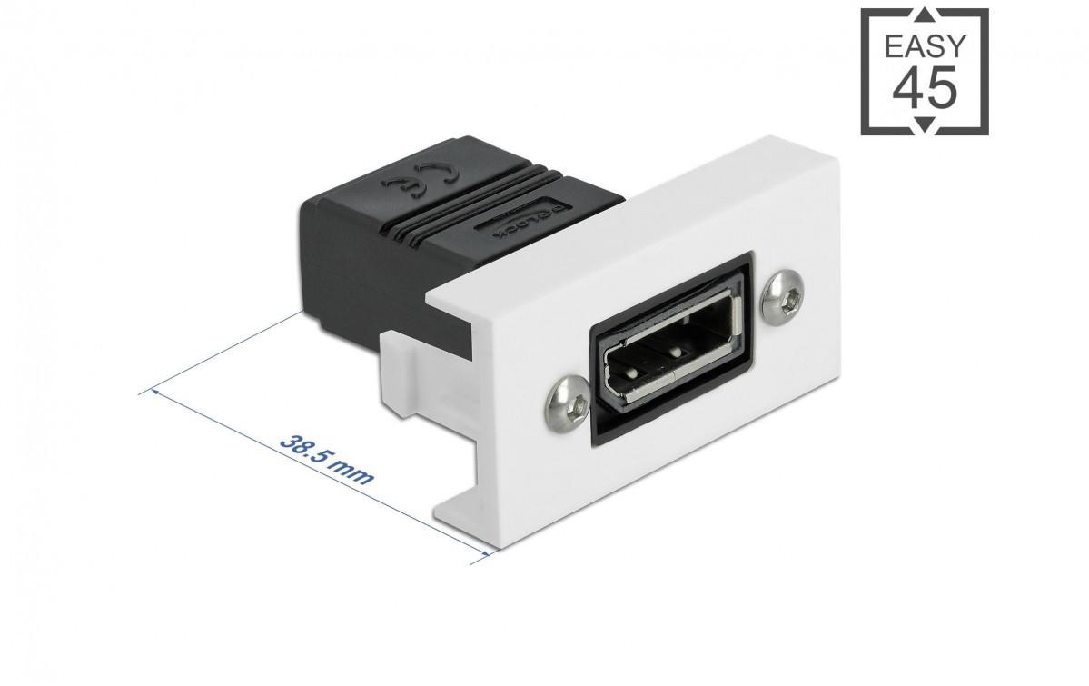 DeLock  DeLOCK 81305 cavo e adattatore video DisplayPort Nero 