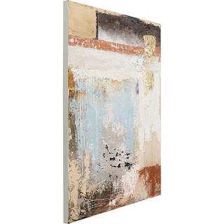 KARE Design Quadro su tela Splash blu 90x120  