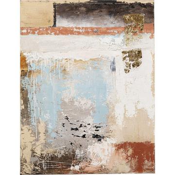 Tableau sur toile Art Splash bleu 90x120