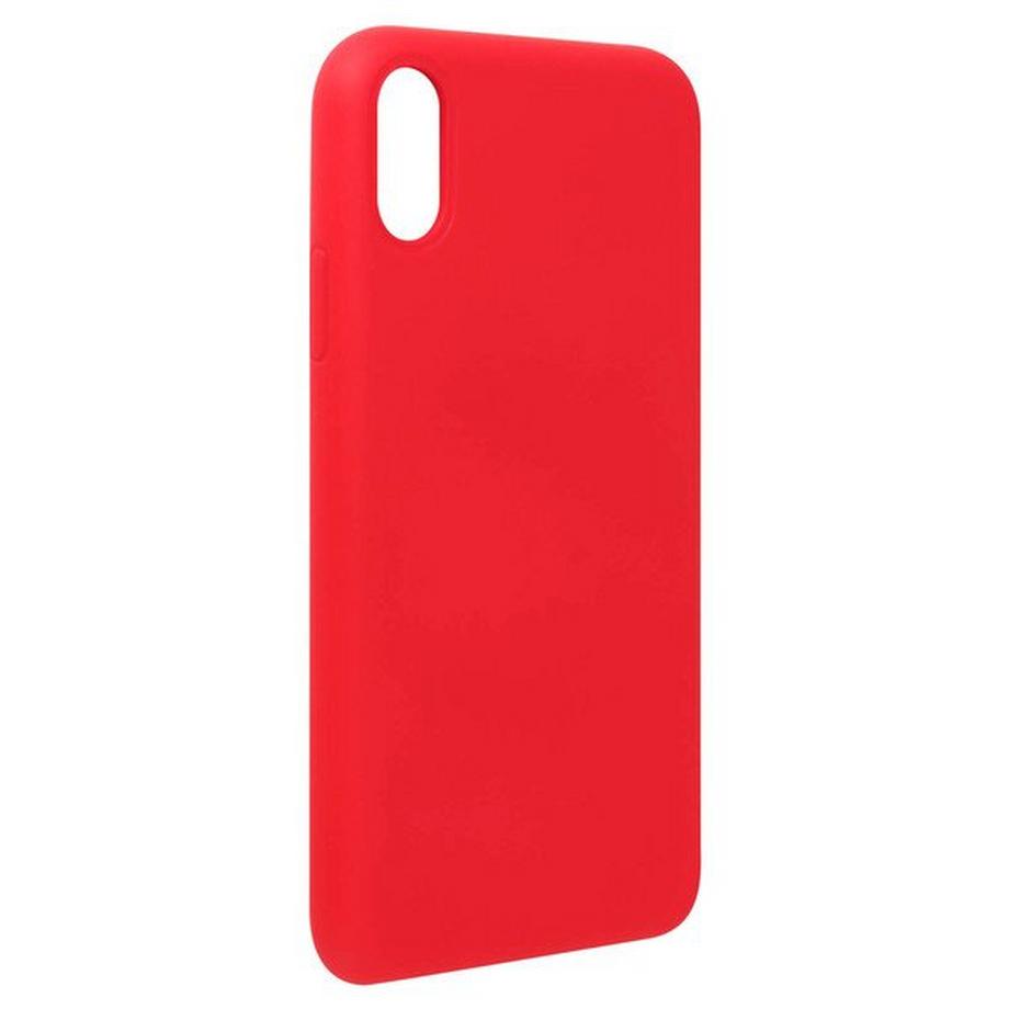 Avizar  Coque Soft Touch iPhone XR Rouge 