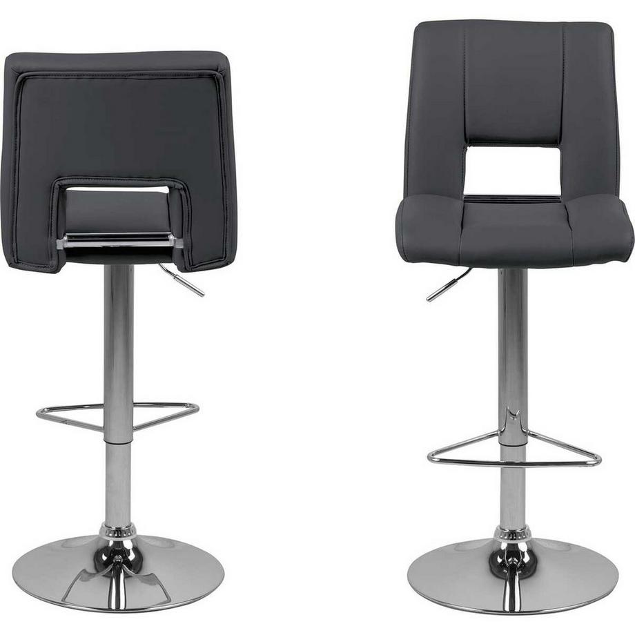 mutoni Sgabello da bar Maja grigio (1 pezzo)  